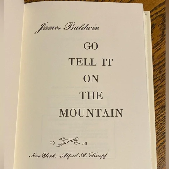 First Edition GO TELL IT ON THE MOUNTAIN by James Baldwin - Picture 11 of 16
